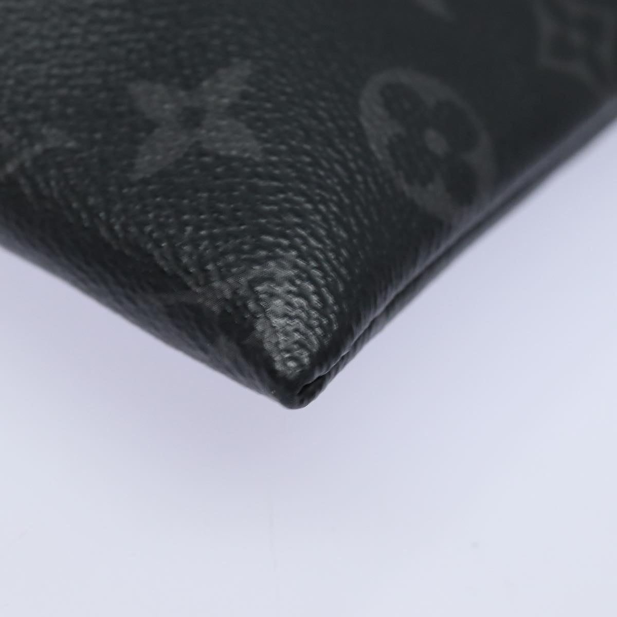 Louis Vuitton Discovery Black Canvas Clutch Bag