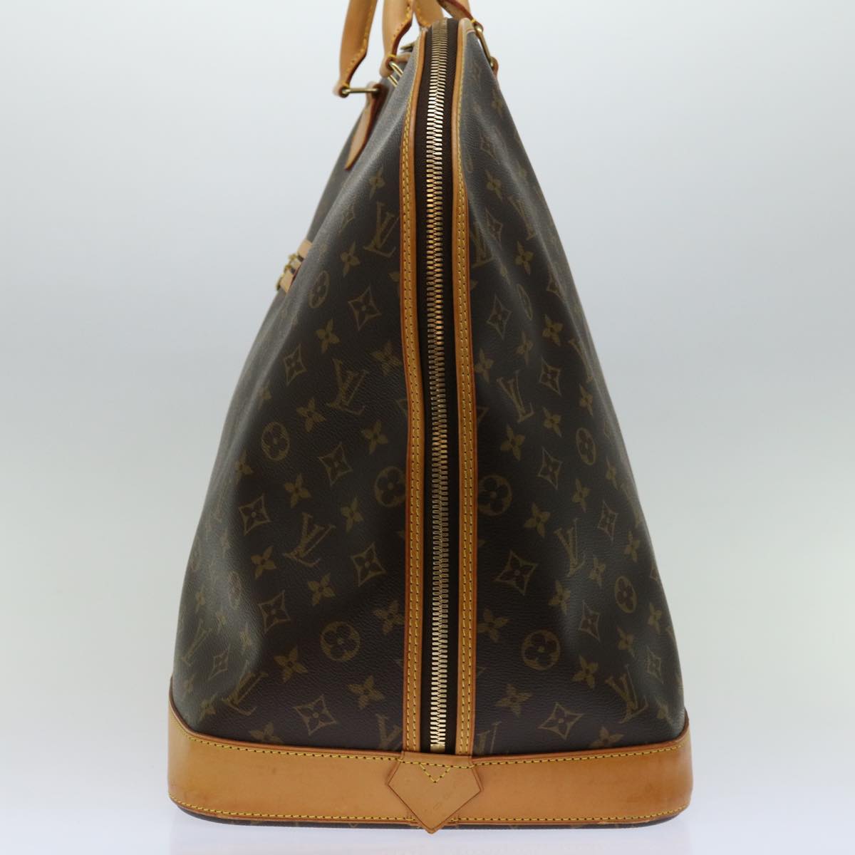 Louis Vuitton Alma Brown Canvas Travel Bag