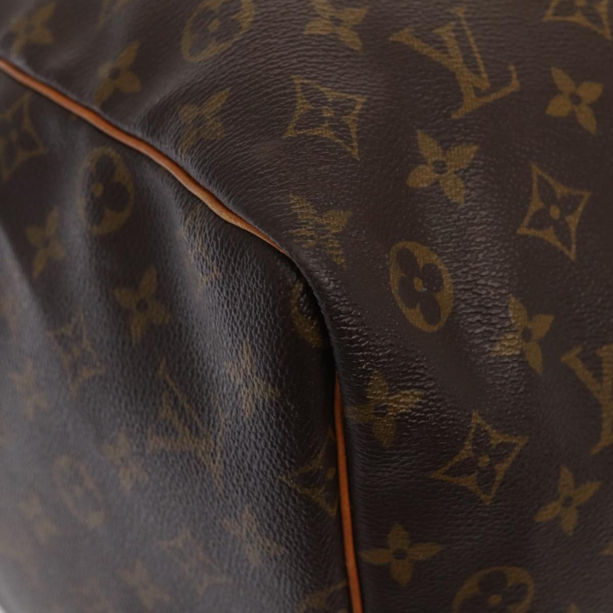 Louis Vuitton Keepall 60 Brown Canvas Travel Bag