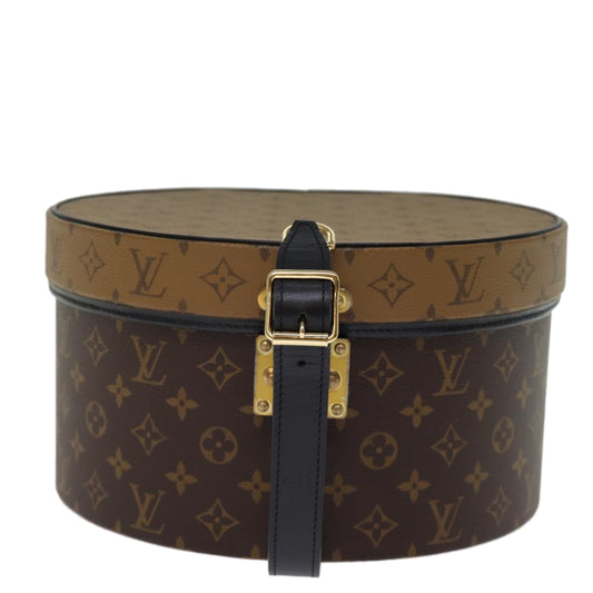 Louis Vuitton Reverse Brown Canvas Hand Bag