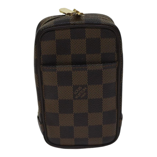 Louis Vuitton Okapi Brown Canvas Clutch Bag