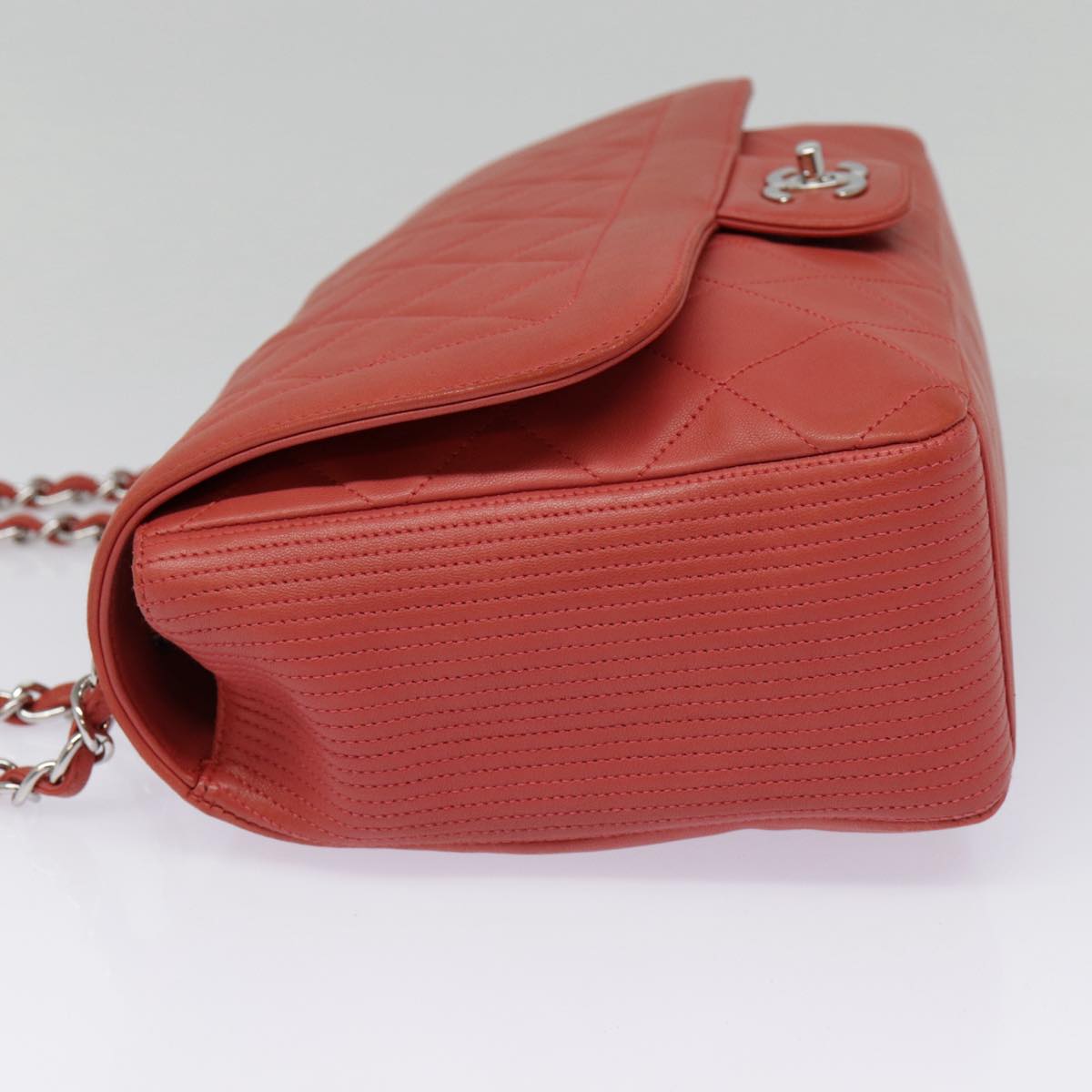 Chanel Timeless Red Leather Shoulder Bag