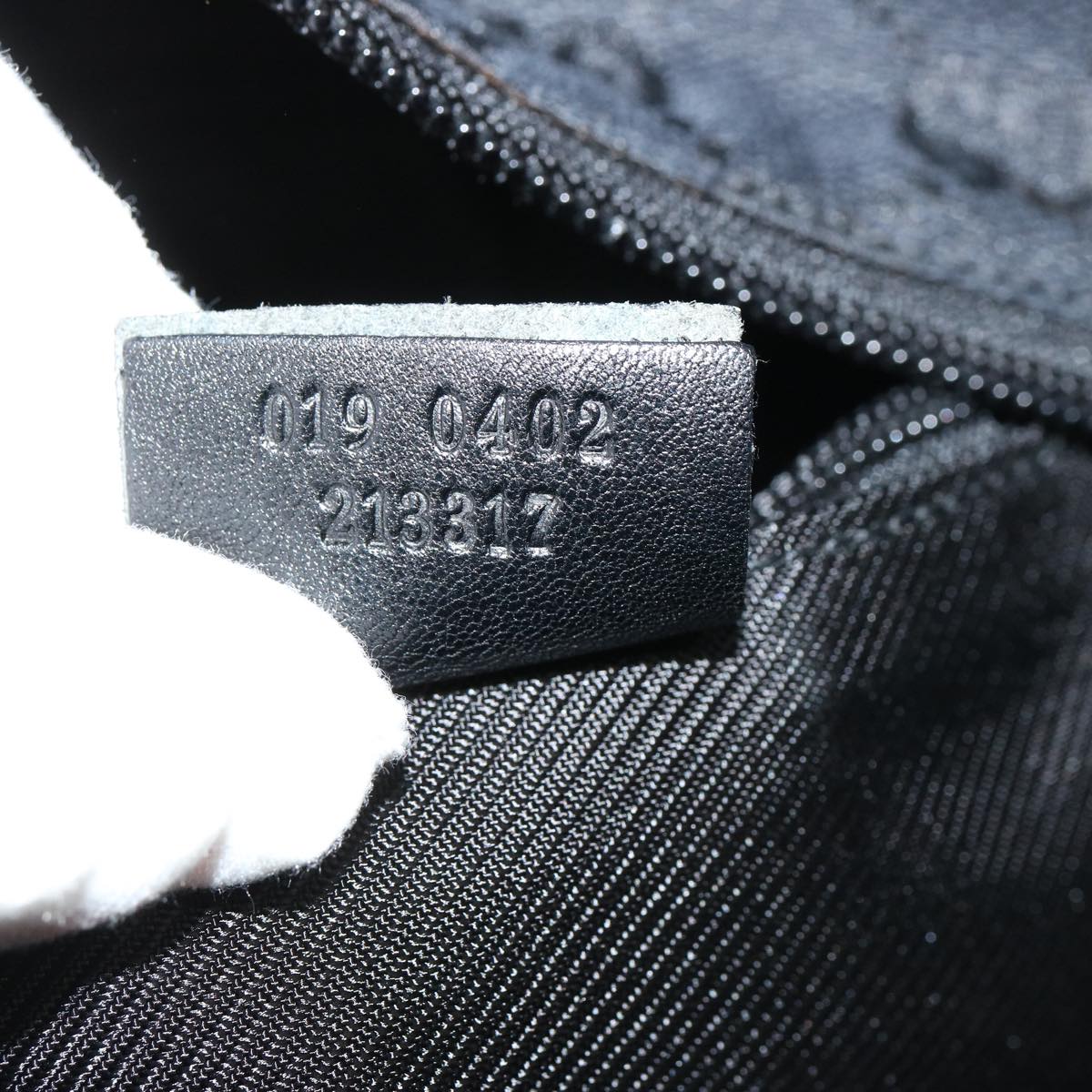 Gucci GG canvas Black Canvas Hand Bag