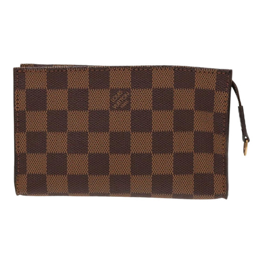 Louis Vuitton Marais Brown Canvas Clutch Bag