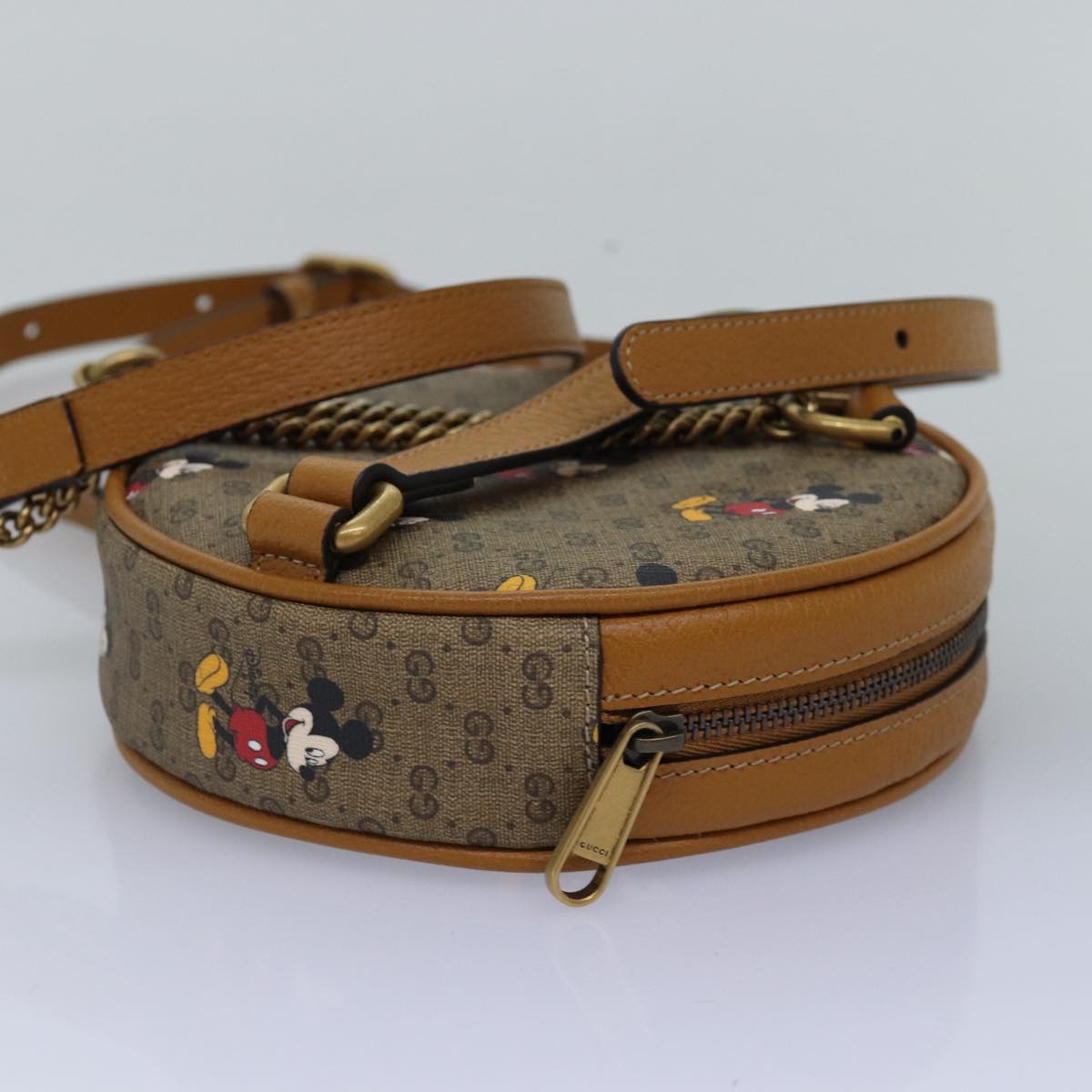 Gucci Disney X Gucci Beige Canvas Backpack Bag