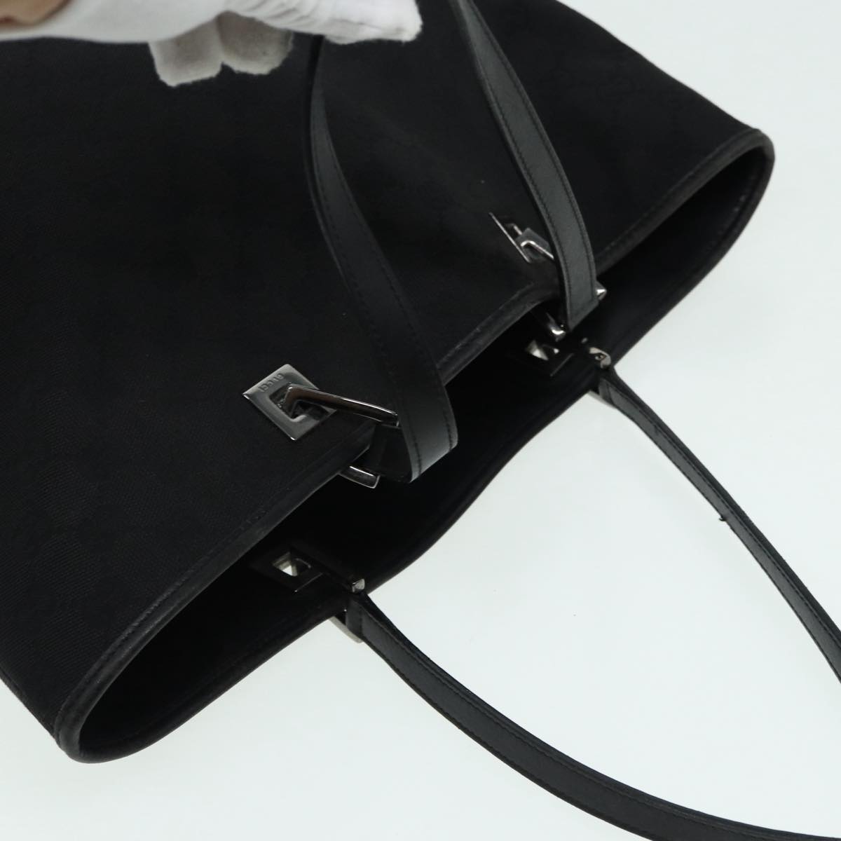 Gucci GG canvas Black Canvas Tote Bag