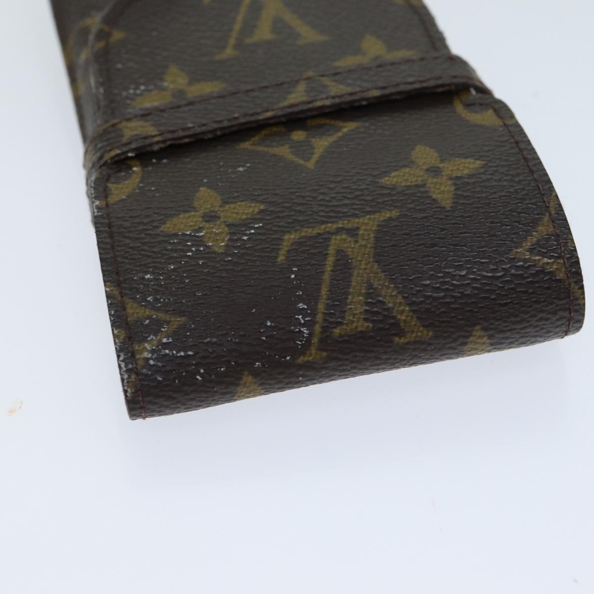 Louis Vuitton Etui à lunettes Brown Canvas Wallet Accessories