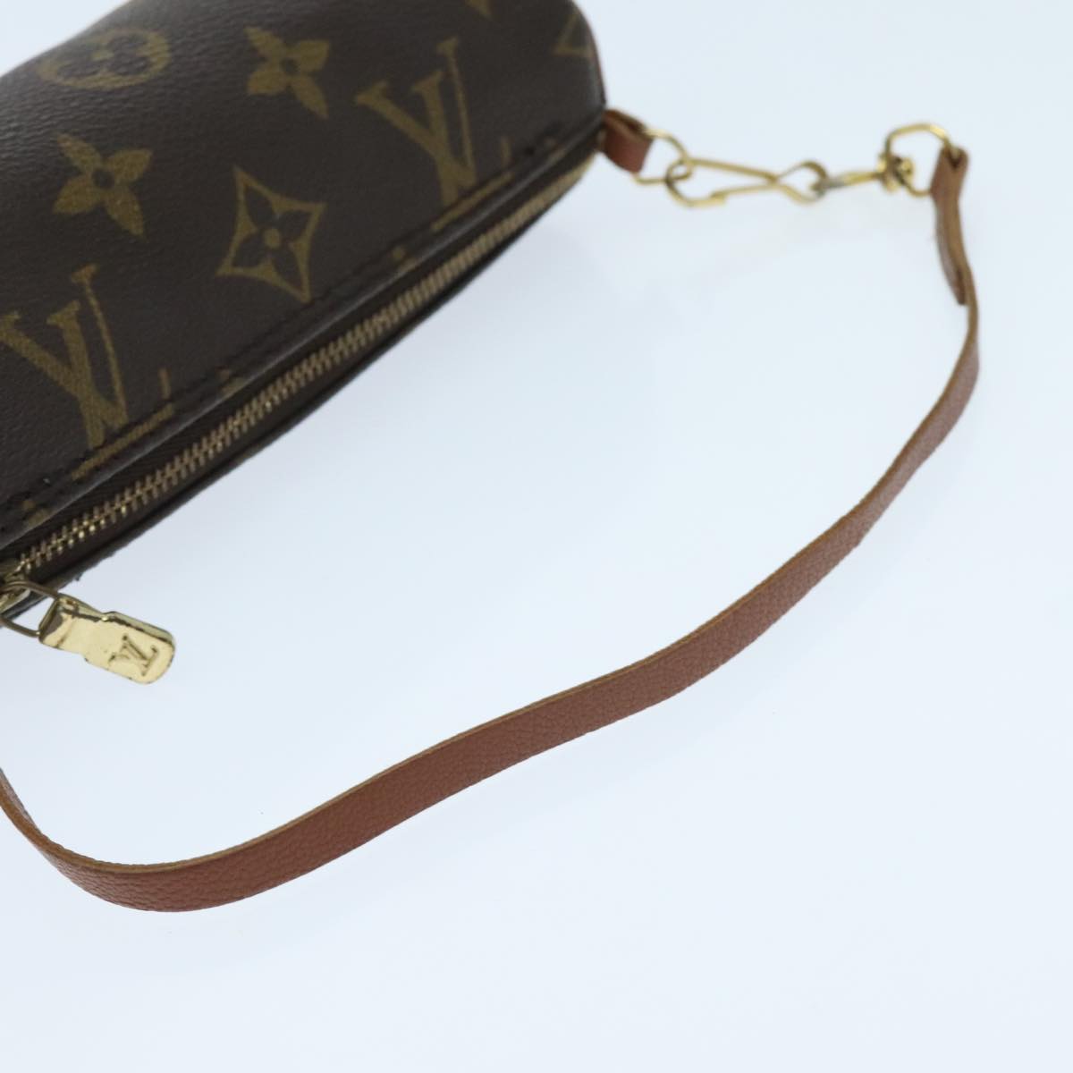 Louis Vuitton Mini baby papillon Blue Canvas Clutch Bag