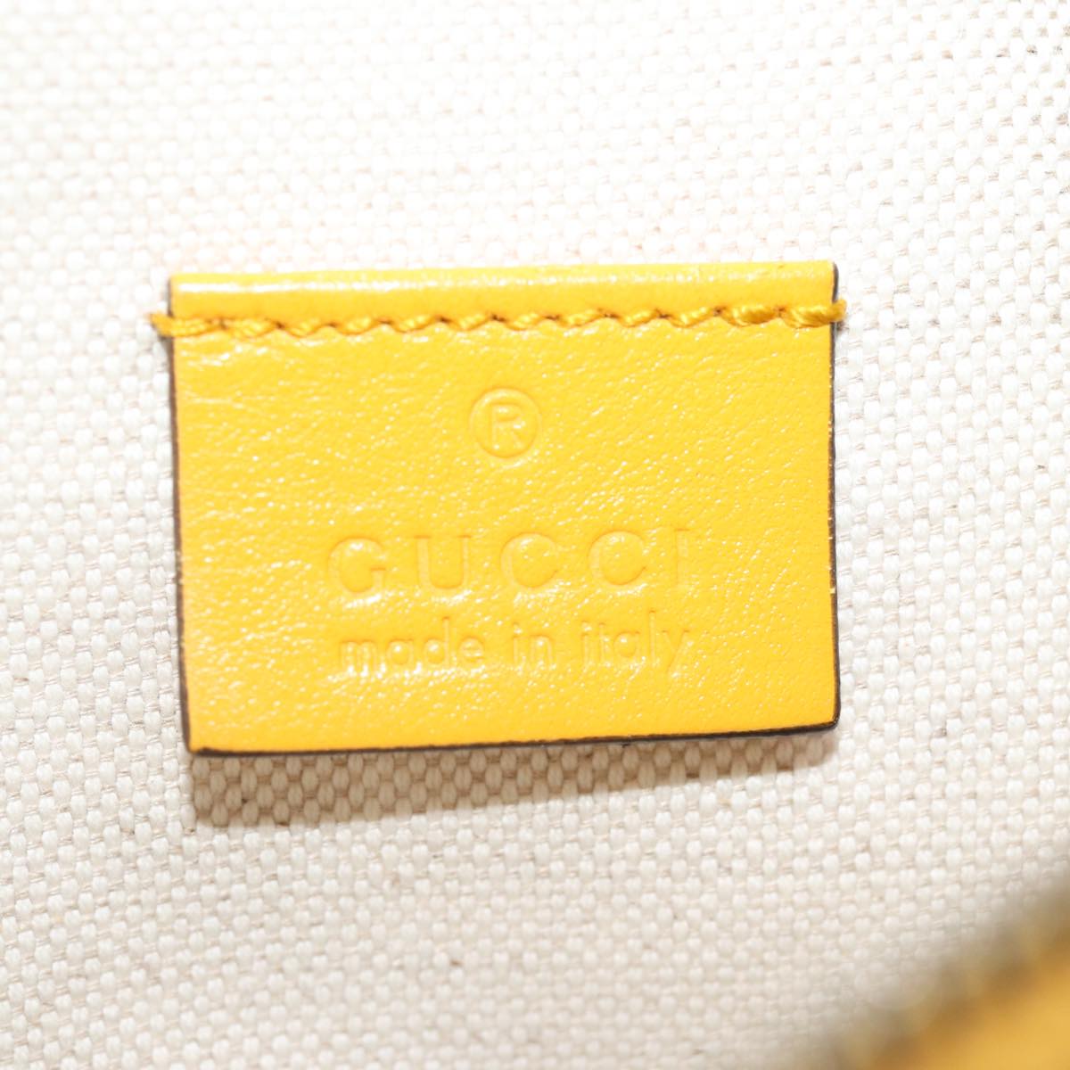 Gucci GG Jumbo Yellow Leather Shoulder Bag