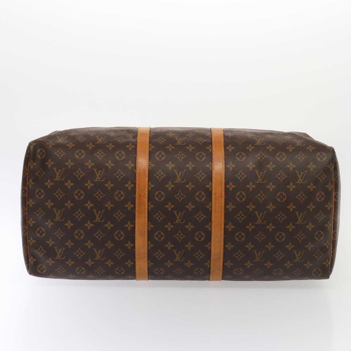 Louis Vuitton Keepall 60 Brown Canvas Travel Bag