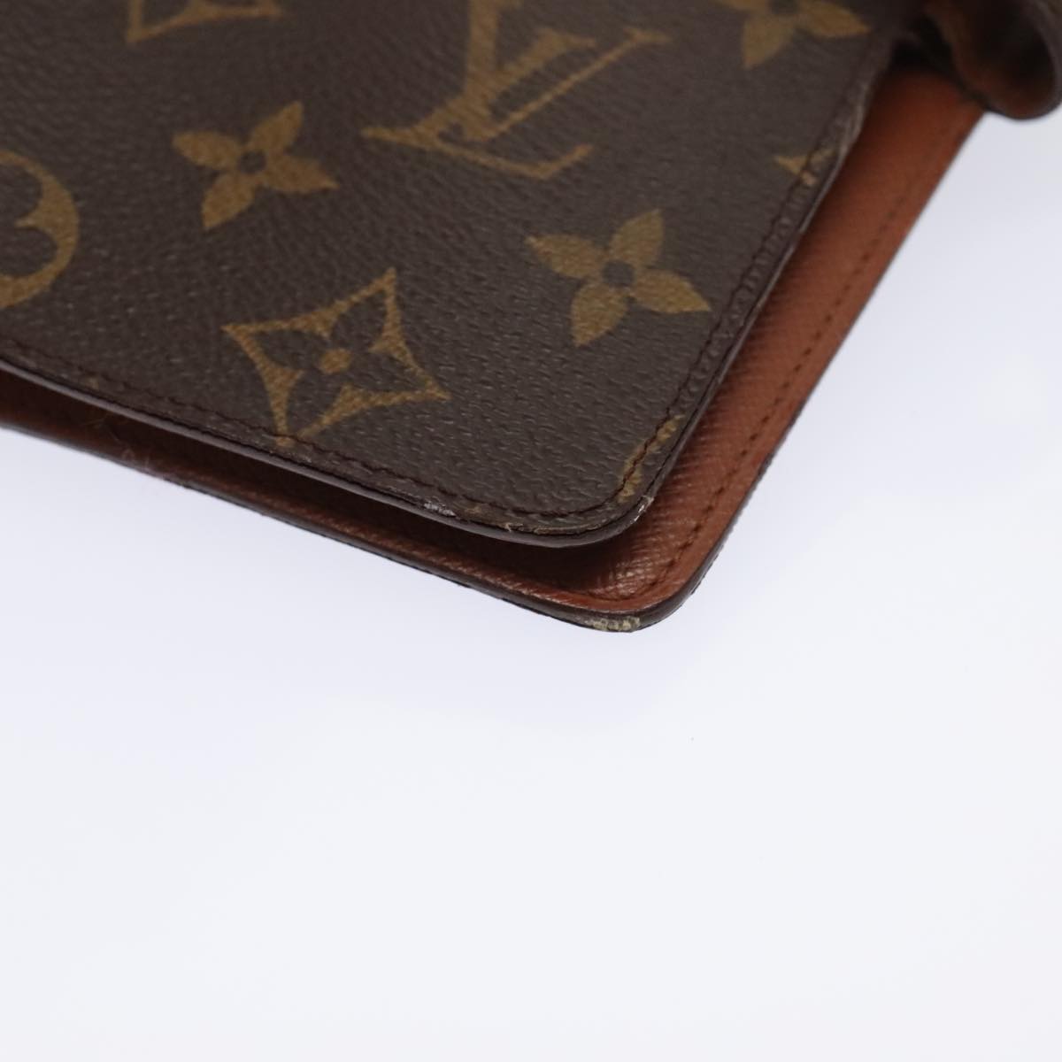 Louis Vuitton Agenda cover Brown Canvas Wallet Accessories