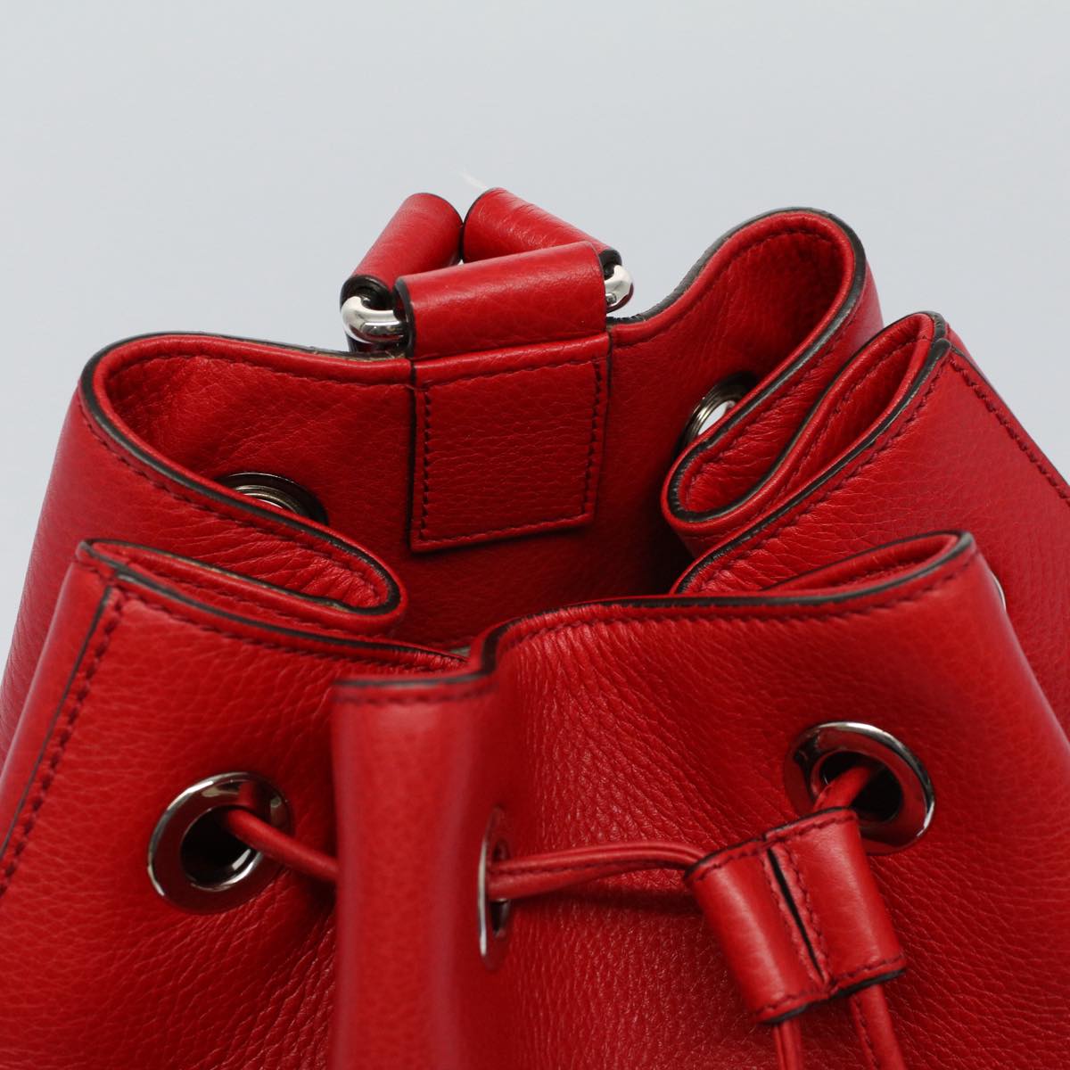 Gucci Soho Red Leather Backpack Bag