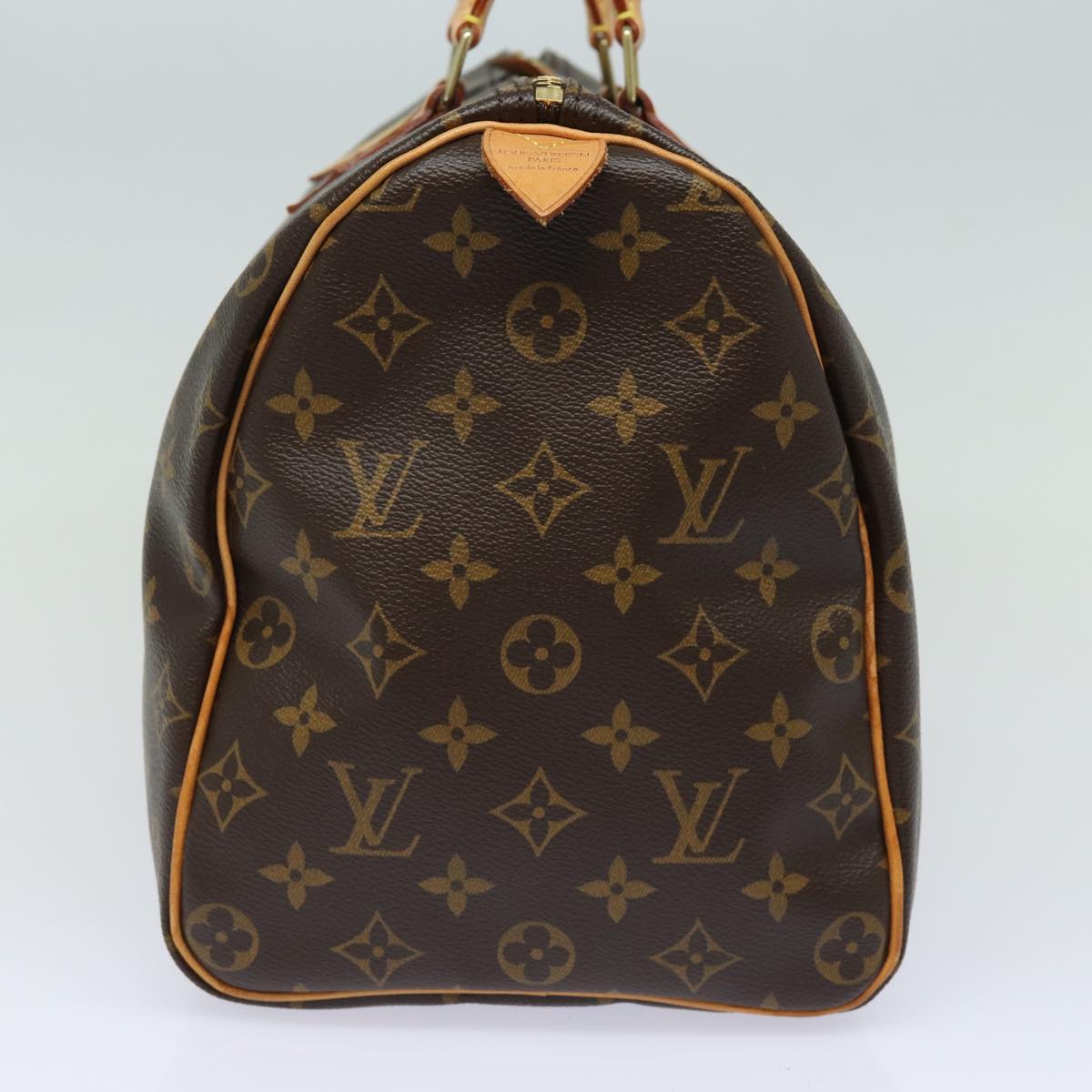 Louis Vuitton Speedy 35 Brown Canvas Hand Bag