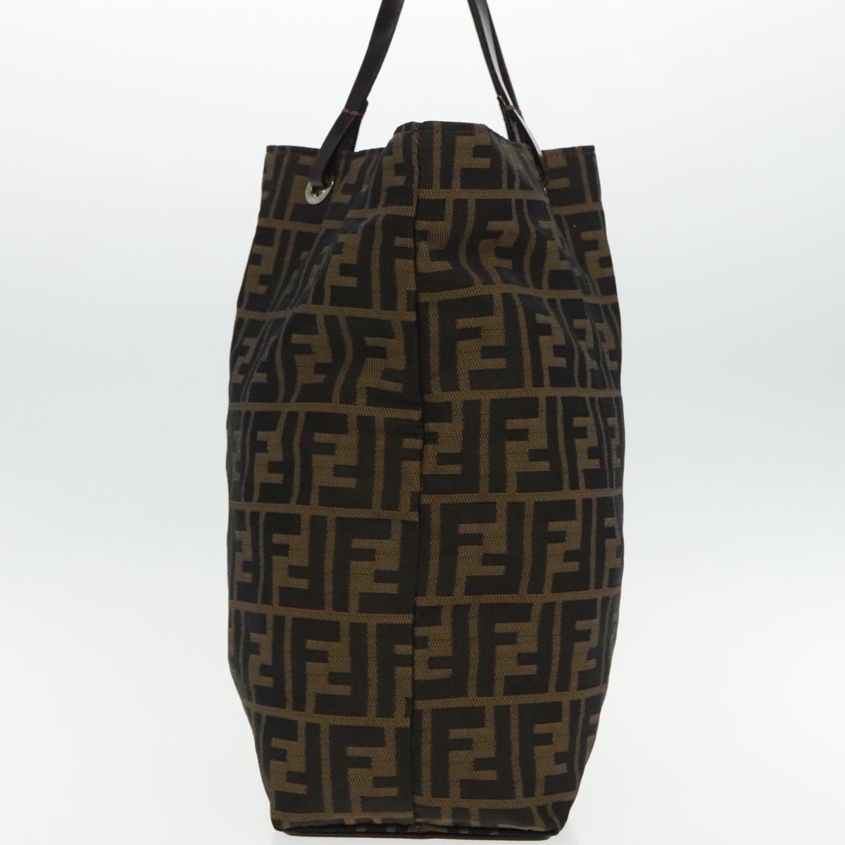 Fendi Zucca Brown Canvas Tote Bag