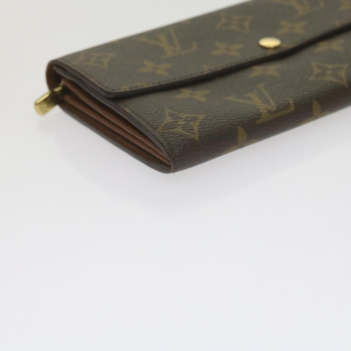 Louis Vuitton Brown Canvas Wallet Accessories