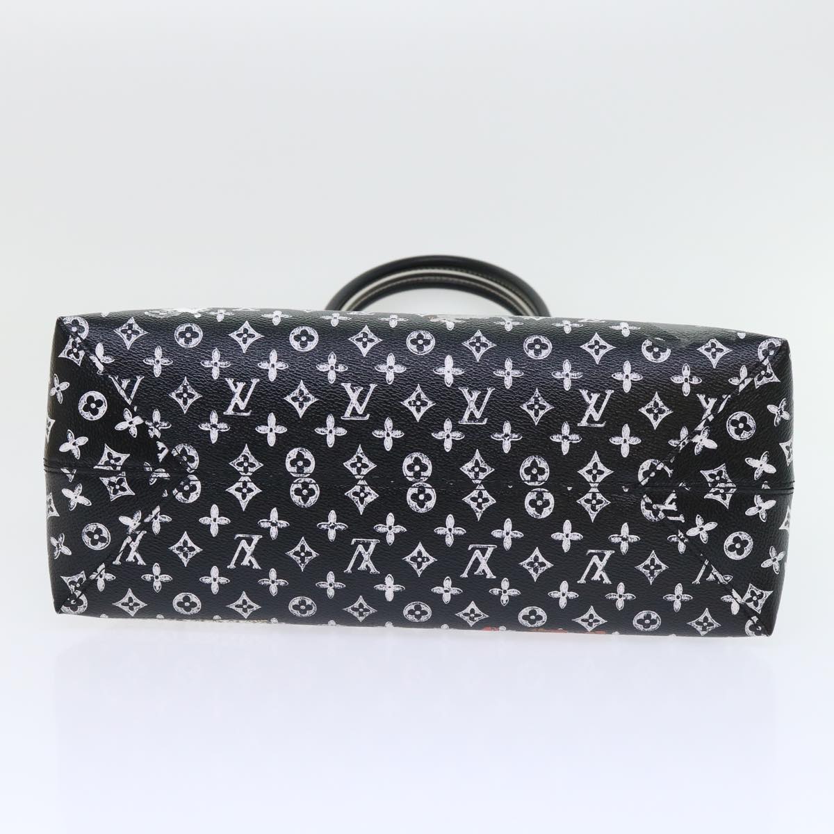 Louis Vuitton Alma Black Canvas Hand Bag