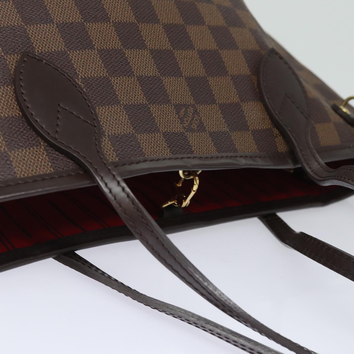 Louis Vuitton Neverfull PM Brown Canvas Tote Bag