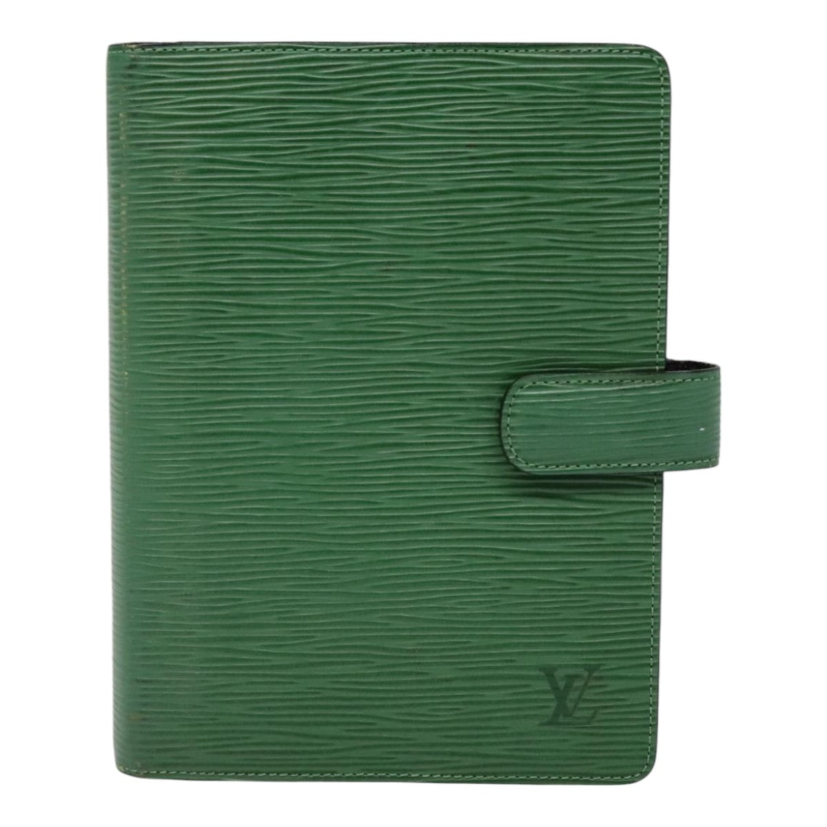 Louis Vuitton Agenda Green Leather Wallet Accessories