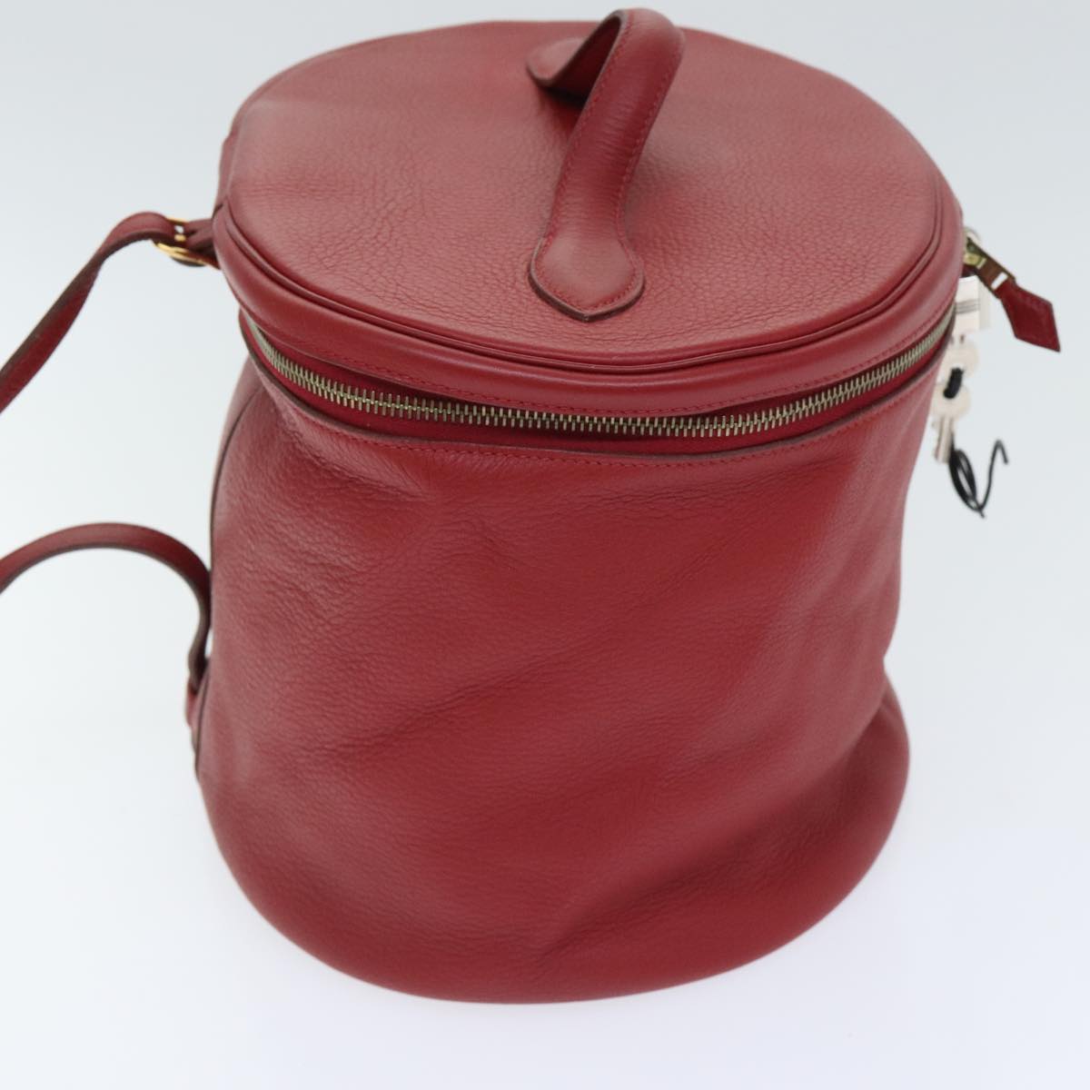 Hermès Red Leather Hand Bag