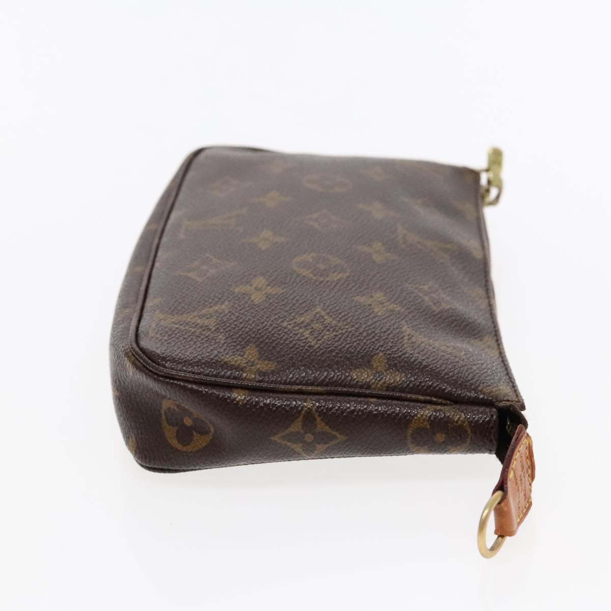 Louis Vuitton Pochette Accessoire Brown Canvas Clutch Bag