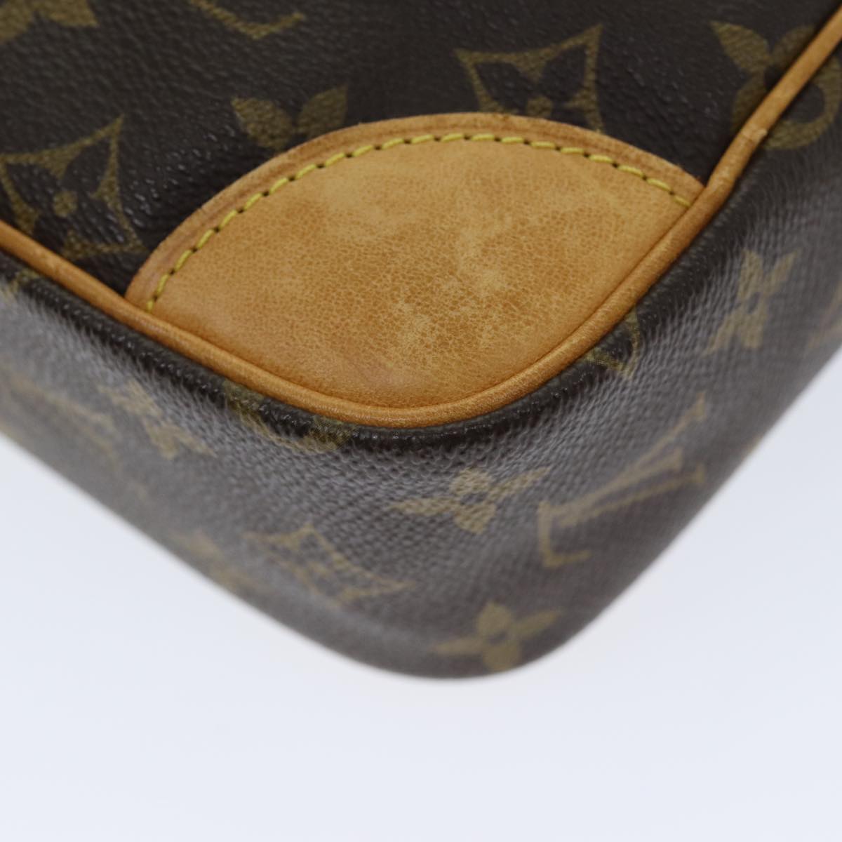 Louis Vuitton Compiegne 28 Brown Canvas Clutch Bag