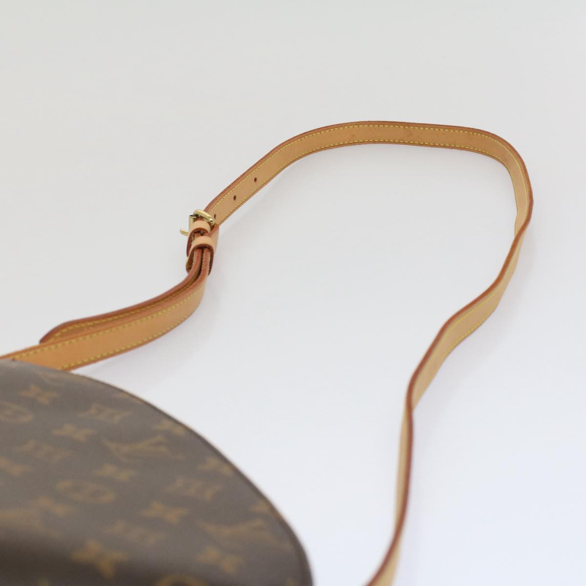 Louis Vuitton Drouot Brown Canvas Shoulder Bag