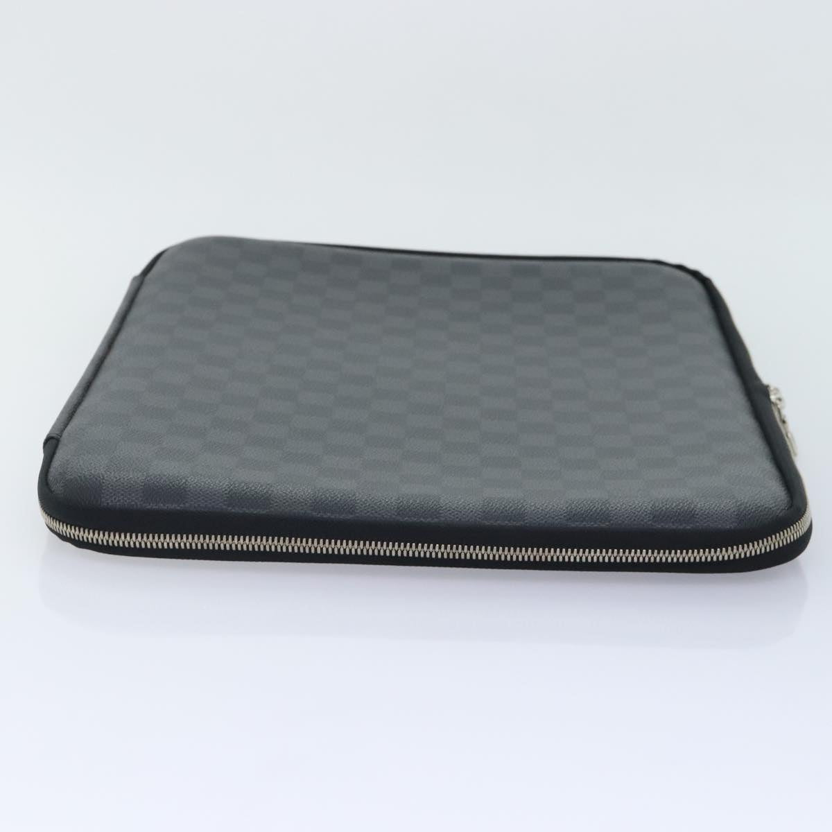 Louis Vuitton Etui iPad Grey Canvas Clutch Bag