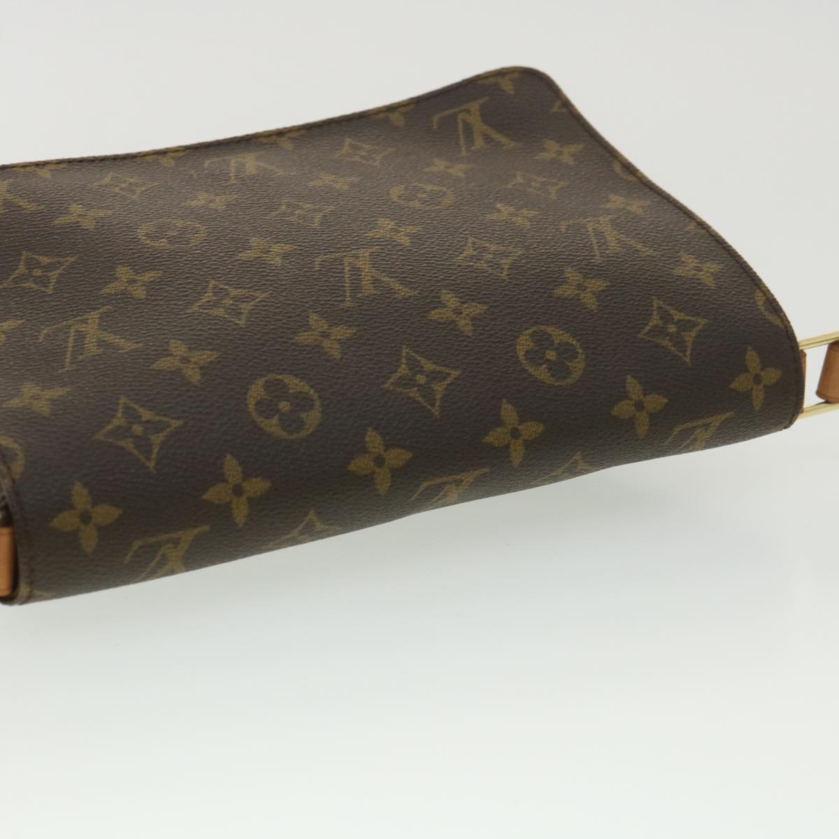 Louis Vuitton Musette Tango Brown Canvas Shoulder Bag