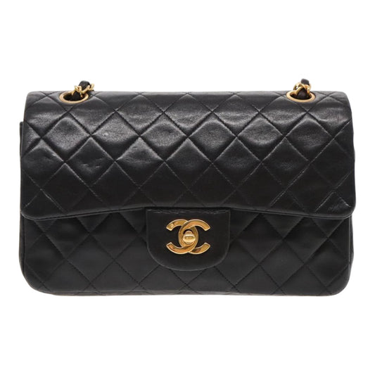 Chanel Timeless Black Leather Shoulder Bag