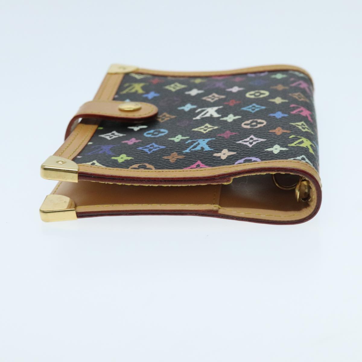 Louis Vuitton Agenda PM Black Canvas Wallet Accessories