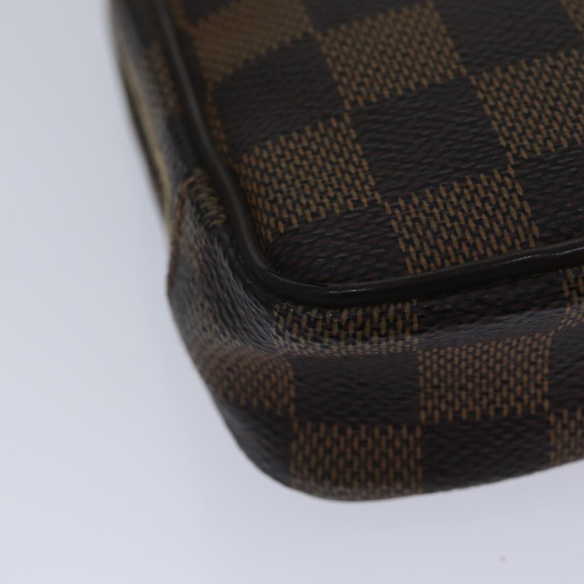 Louis Vuitton Okapi Brown Canvas Clutch Bag