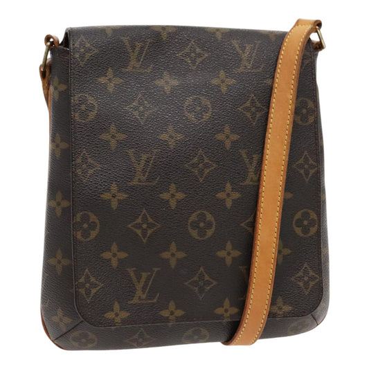 Louis Vuitton Musette Salsa Brown Canvas Shoulder Bag