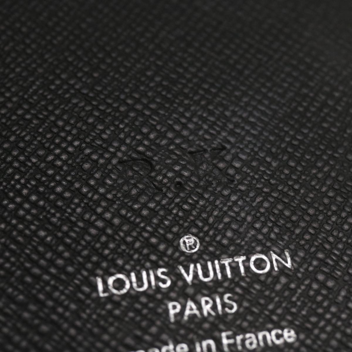 Louis Vuitton Portefeuille Brazza Black Canvas Wallet Accessories