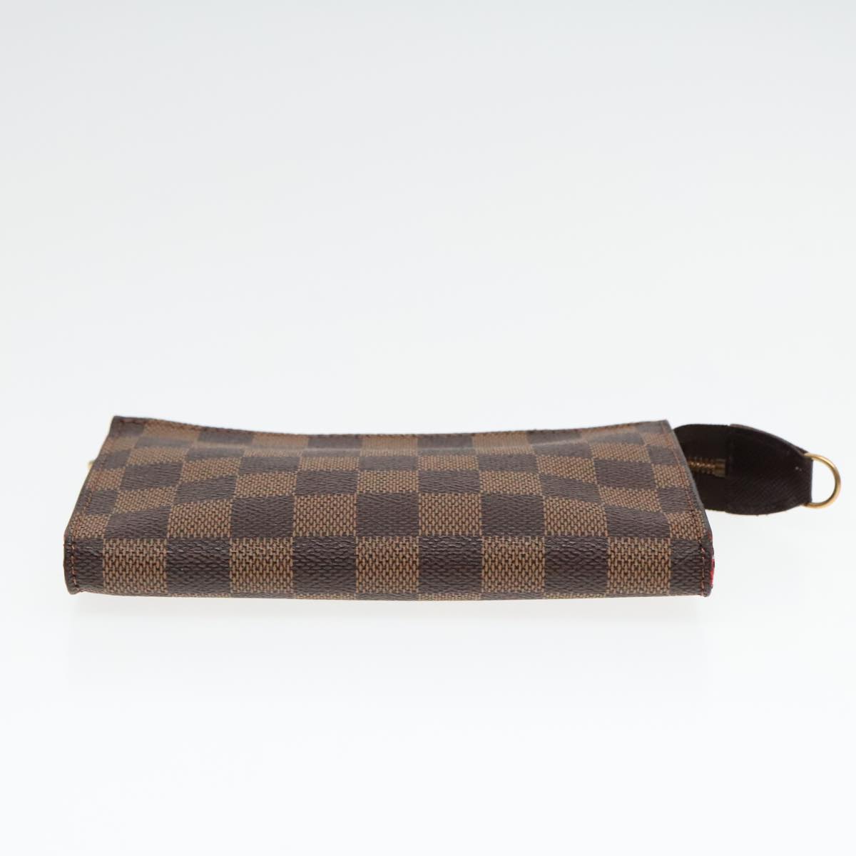 Louis Vuitton Trousse de Toilette 18 Brown Canvas Clutch Bag