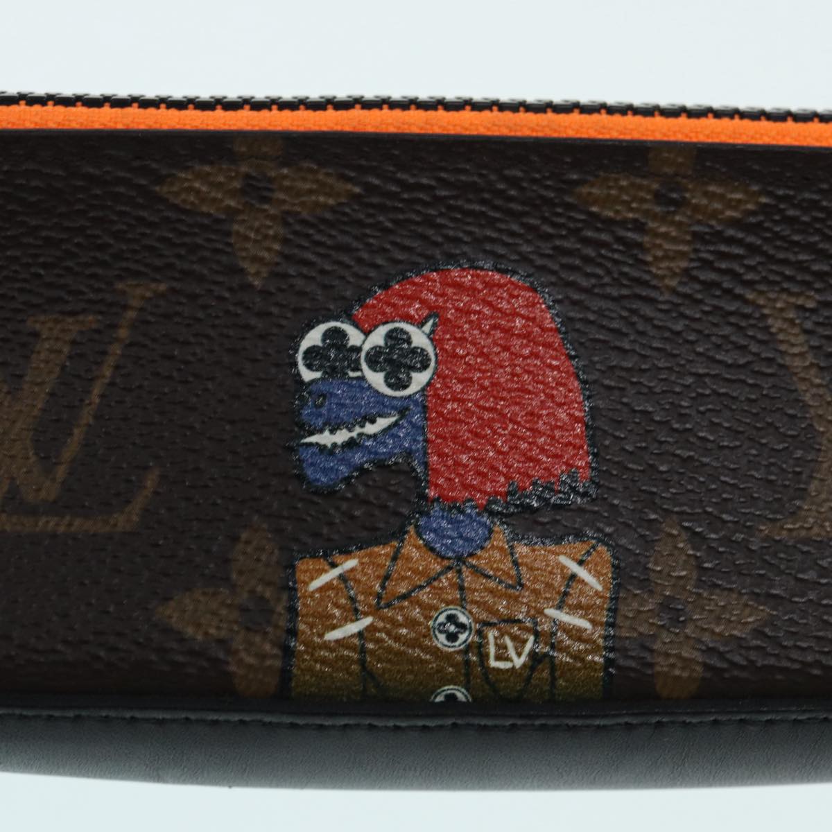 Louis Vuitton Elizabeth Brown Canvas Wallet Accessories