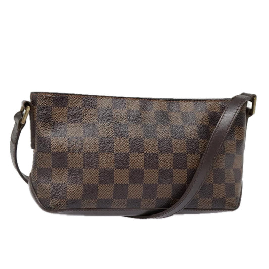 Louis Vuitton Trotteur Brown Canvas Shoulder Bag