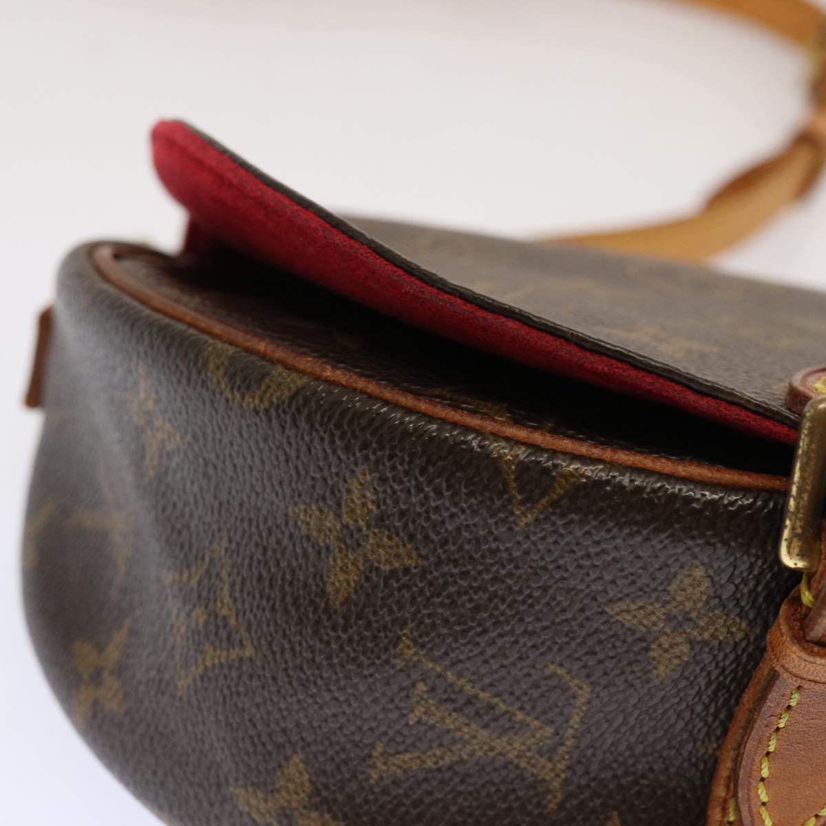 Louis Vuitton Tambourin Brown Canvas Shoulder Bag