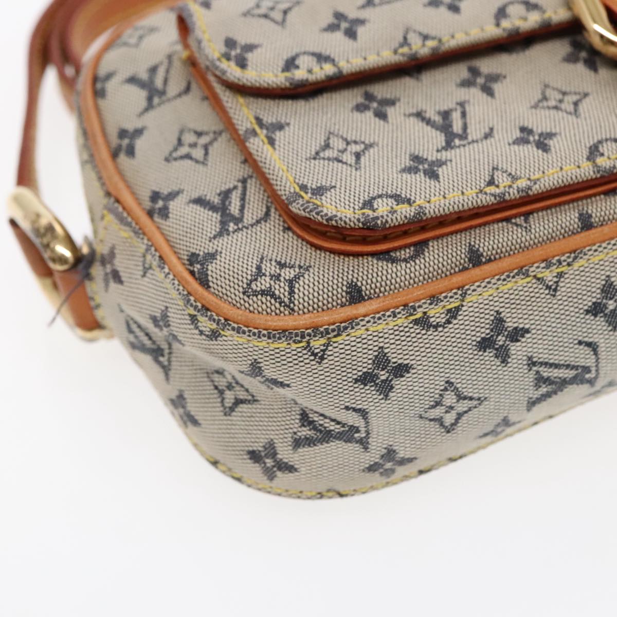 Louis Vuitton Juliette Blue Canvas Shoulder Bag