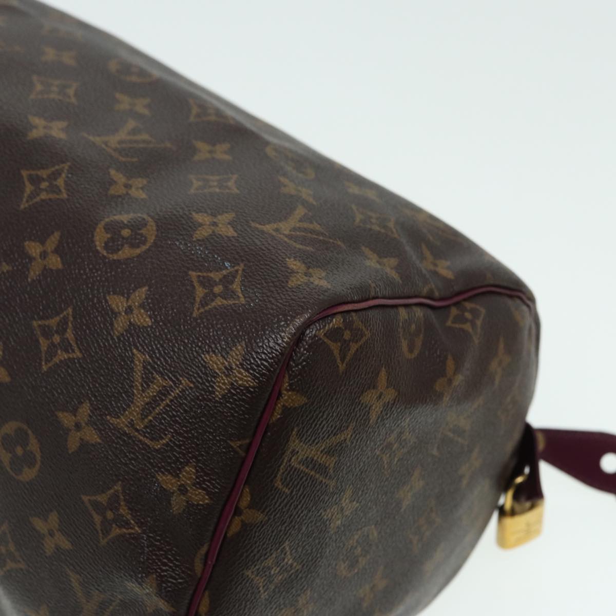 Louis Vuitton Speedy 30 Brown Canvas Hand Bag