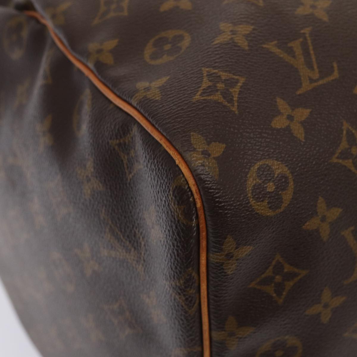 Louis Vuitton Keepall 60 Brown Canvas Travel Bag