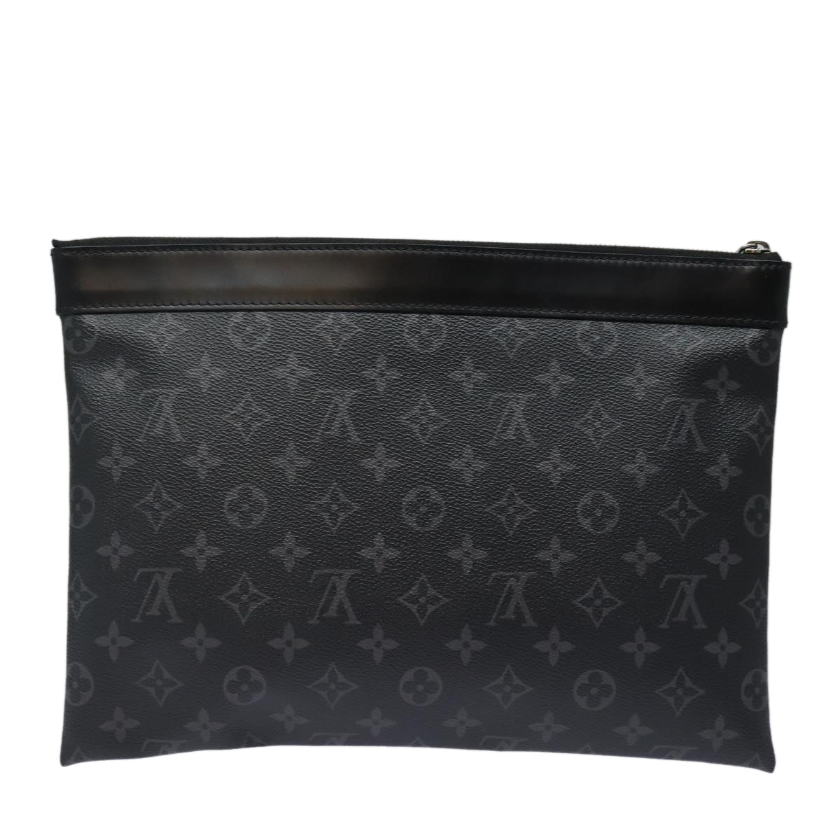 Louis Vuitton Discovery Black Canvas Clutch Bag