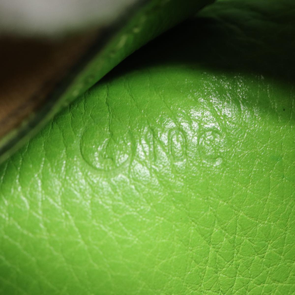 Hermès Green Leather Hand Bag