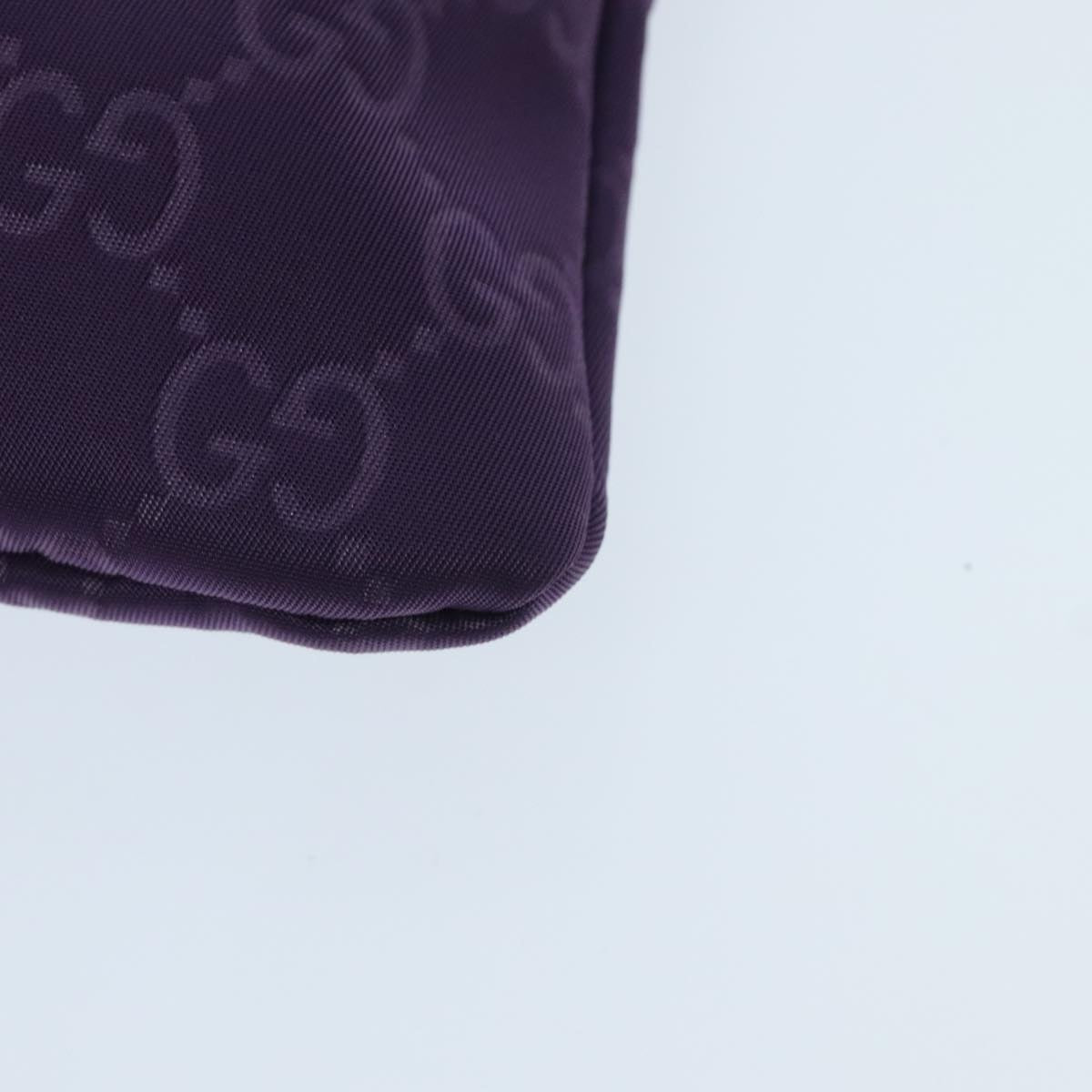 Gucci GG canvas Purple Canvas Clutch Bag