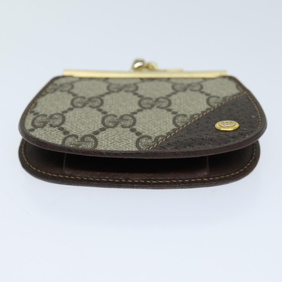 Gucci GG pattern Beige Canvas Wallet Accessories