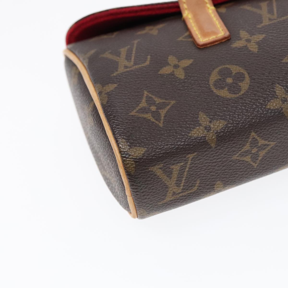 Louis Vuitton Sonatine Brown Canvas Hand Bag