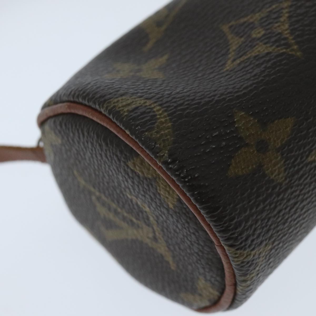 Louis Vuitton Mini baby papillon Blue Canvas Clutch Bag