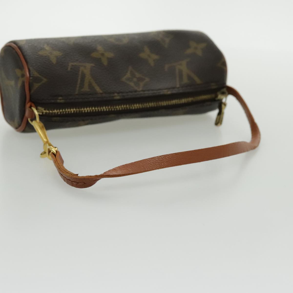 Louis Vuitton Mini baby papillon Brown Canvas Clutch Bag