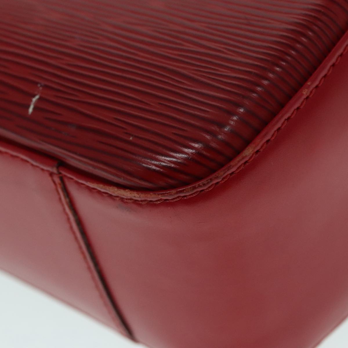 Louis Vuitton Voltaire Red Leather Shoulder Bag