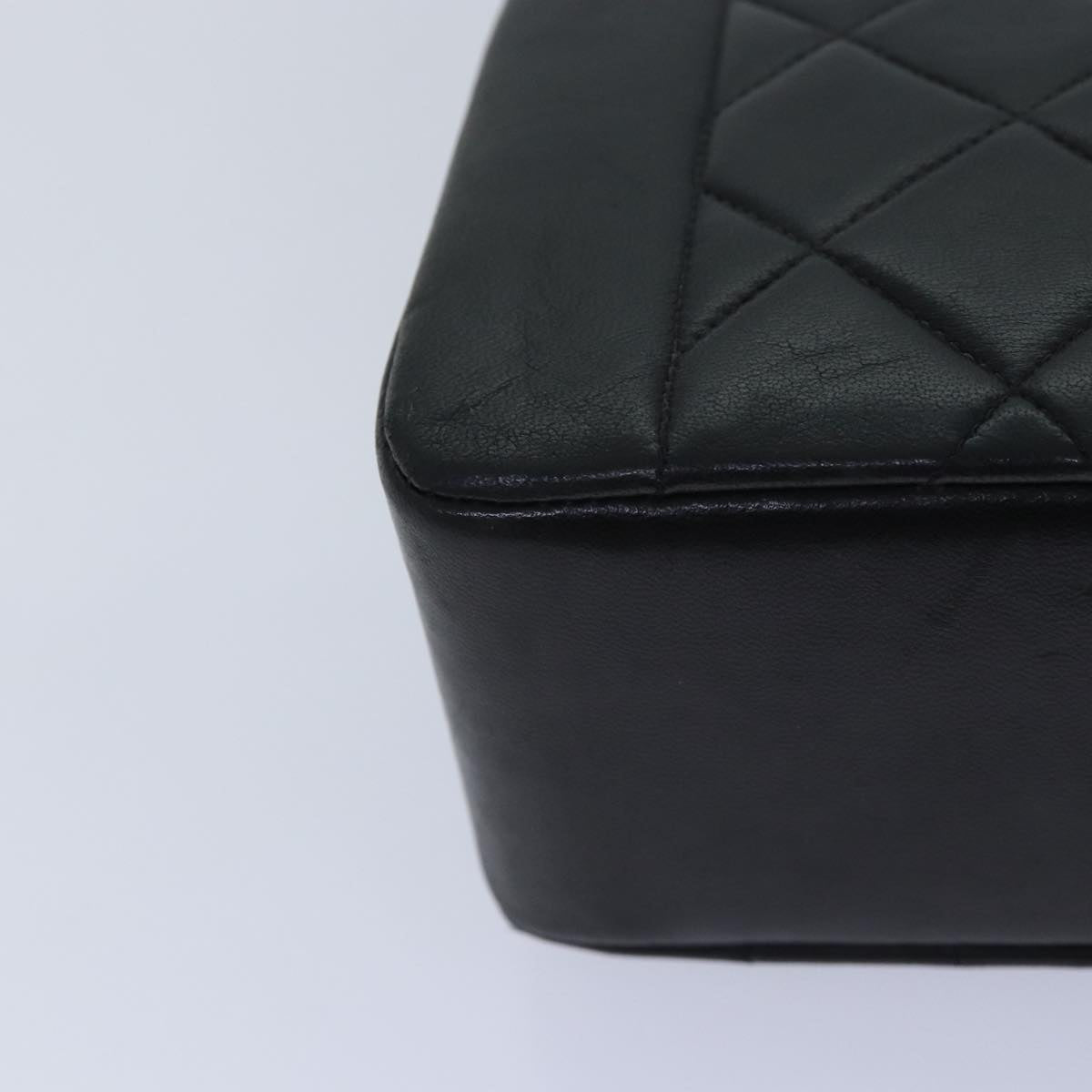 Chanel Diana Black Leather Shoulder Bag