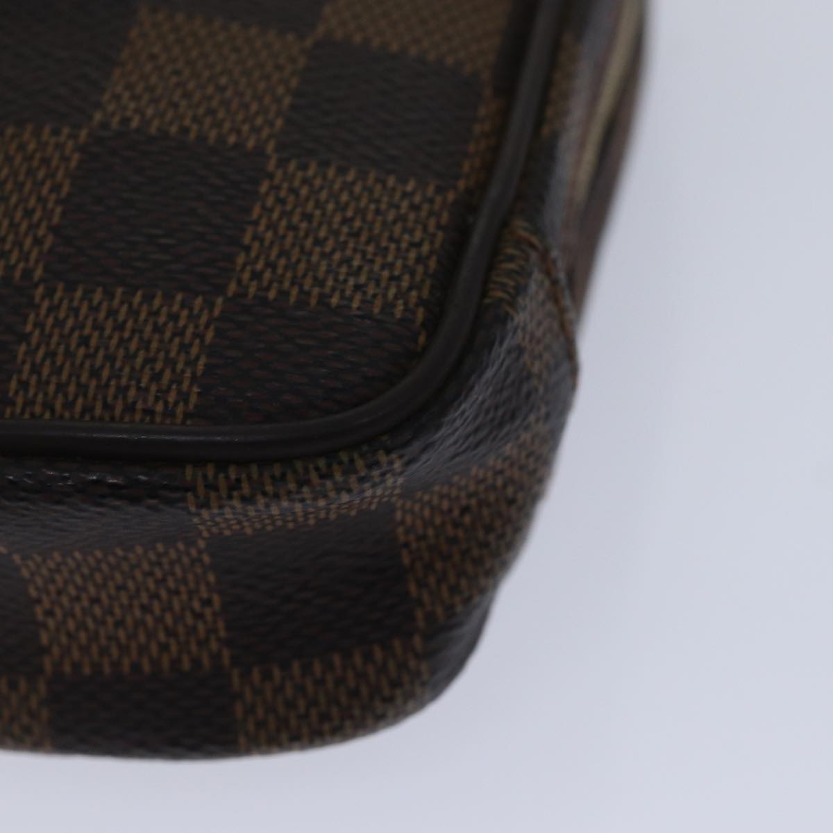 Louis Vuitton Okapi Brown Canvas Clutch Bag